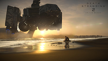 Death Stranding 2 — Video Game : Beachbound Courier HD wallpaper