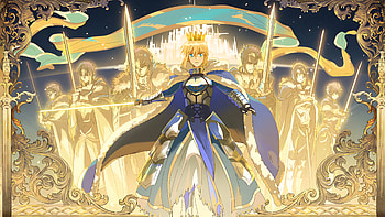 Fate Grand Order-Memorial Movie Artoria, Bedivere (Fate/Grand Order), Tristan (Fate/Grand Order), Lancelot (Fate/Grand Order), Artoria Pendragon, Saber (Fate Series), Anime, Fate/Grand Order HD wallpaper