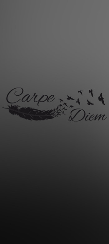 Carpe diem, art, handwriting HD phone wallpaper