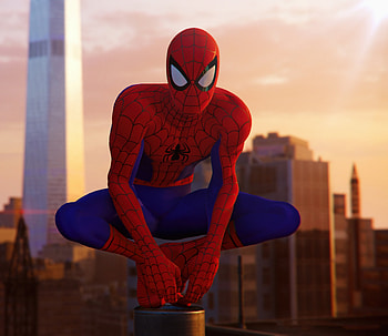 Spider-man, video game, PS4 HD wallpaper