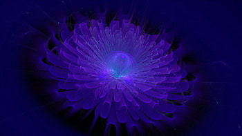 Abstract, Leaves, Violet, Flower, Stripes, Streaks, Ball, Purple HD wallpaper