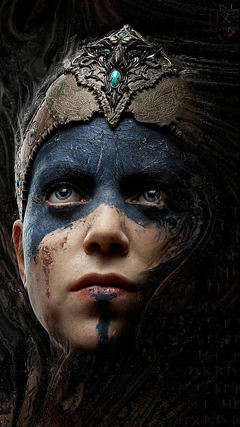 Hellblade, X , Colorful portrait, Awe-inspiring HD phone wallpaper