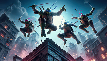 Tmnt Raiders Of The Forgotten World, teenage-mutant-ninja-turtles, ninja-turtle, superheroes, artwork, artist, digital-art, art, ai, movies, deviantart HD wallpaper