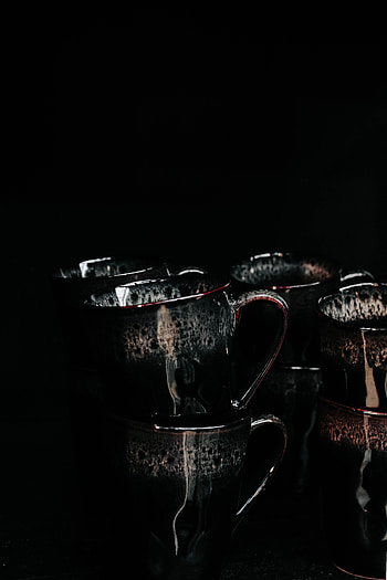 Cups, Tablewares, Dark, Darkness HD phone wallpaper