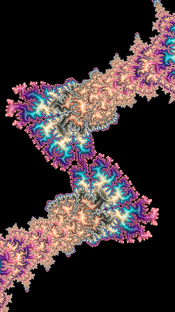 Trippy Psychedelic Fractal Art, trippy, psychedelic, hippie, Abstract, fractal HD phone wallpaper