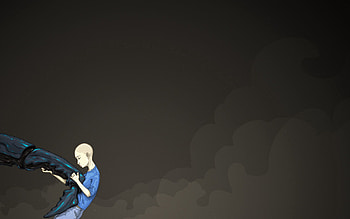 Art, Boy, Bald, Claw, Nipper HD wallpaper