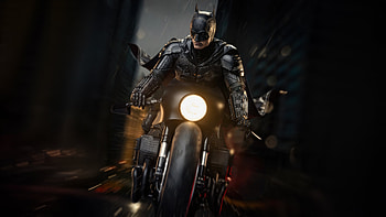 The Batman Batcycle Escapade, the-batman, batman, superheroes, artwork, artist, digital-art HD wallpaper