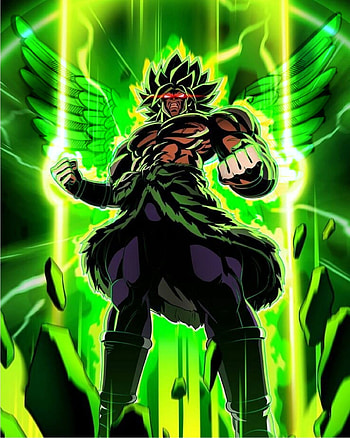 Broly, dragonball, goku HD phone wallpaper