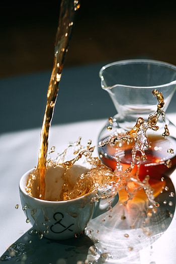 Food, Cup, Spray, Splash, Tea HD phone wallpaper