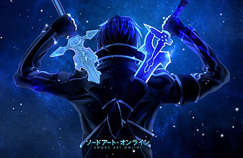 Sword Art Online, Anime, Kazuto Kirigaya, Kirito (Sword Art Online) HD wallpaper