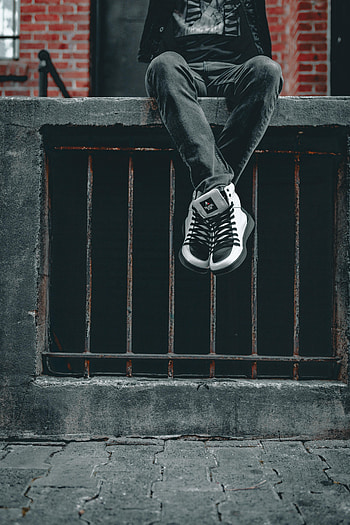 Miscellanea, Miscellaneous, Legs, Sneakers, Style, Human, Person HD phone wallpaper