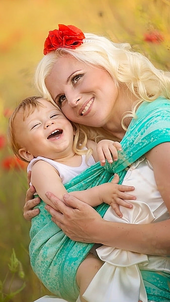 Baby Mom, Beautiful, Mom, Child HD phone wallpaper