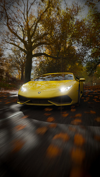 Forza Horizon 4, Lamborghini Huracan HD phone wallpaper
