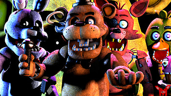 Fazbear Entertainment, Freddy Fazbear's Pizza, Classic Animatronics, Original Animatronics, Five Nights at Freddy's HD wallpaper