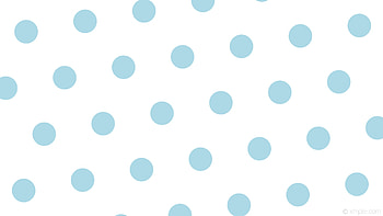 white polka dots hexagon blue light blue HD wallpaper