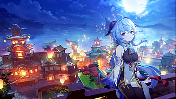 Genshin Impact, Vibrant characters, Teyvat regions, Elemental powers HD wallpaper
