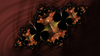 Trippy Psychedelic Fractal, colorful, colors, dark, Abstract, fractal HD wallpaper