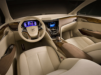 Cadillac XTS Platinum Concept 2010, cadillac, platinum, interior, 2010, xts, concept HD wallpaper