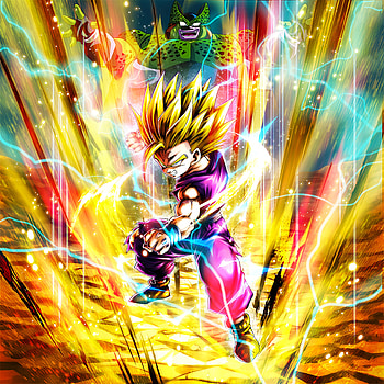 SSJ2 Gohan, Super Saiyan, Legends, DBZ, DBL HD phone wallpaper