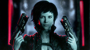 Cyberpunk Smoked Girl With Guns, cyberpunk, artist, artwork, digital-art, deviantart HD wallpaper