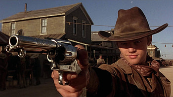 Quick and the Dead, Western shootout, Gunslinger justice, Action-packed flick HD wallpaper