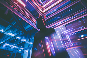 Shine, Light, Miscellanea, Miscellaneous, Neon, Mask HD wallpaper