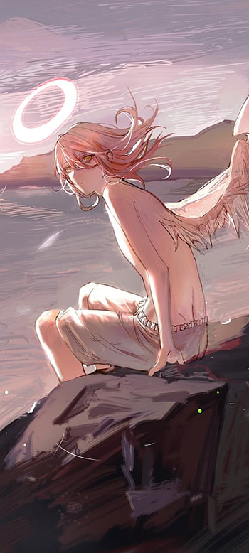Chainsaw Man, angel devil, anime, makima HD phone wallpaper