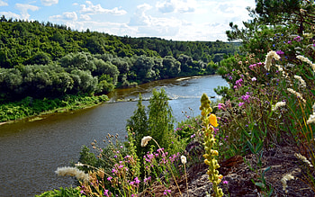 Landscape, Rivers HD wallpaper