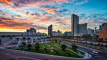 Downtown ultra , background, , Ultrawide display, Mobile and tablet HD wallpaper