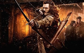 Luke Evans as Bard / Girion, girion, man, archer, bard, the hobbit, fantasy, the desolation of smaug, movie, actor, luke evans HD wallpaper