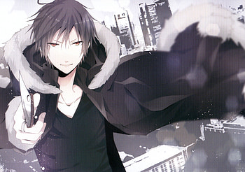 Izaya Orihara, Durarara, Anime character, Zerochan HD wallpaper