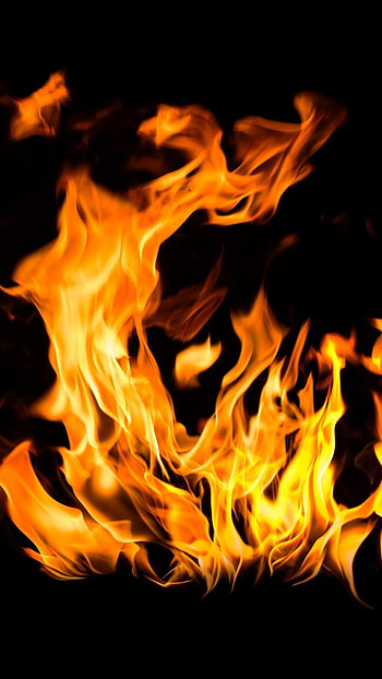 Fire, Fire Flame, Burning Fire HD phone wallpaper
