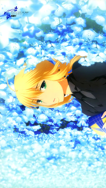 Saber — Fate/Zero Anime: Blue Petal , Saber (Fate Series), Anime, Fate/Zero HD phone wallpaper