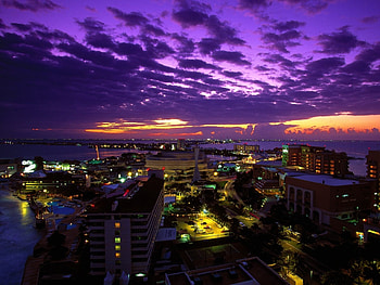 Landscape, Cities, Night HD wallpaper