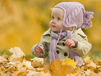 People, Autumn, Leaves, Children HD wallpaper