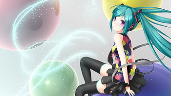 Hatsune Miku, beautiful girls, indigo, hatsune, cute girls, short hair, loli, sexy, hot girls, white, sexy dress, ecchi, hot, singer, sexy girls, kawaii, purple, anime, pretty, green, seductive girl, violet, lingerie, kiss, bra, shy girl, blue, black, cute, vocaloid, long hair, miku hatsune, miku, music, brown, chibi, swimwear, pretty girls, nightwear, seductive, breasts, bikini, beautiful, anime girls, orange, yuri, moe, gray, red, yellow, girls, tagme, blush, shy, panty HD wallpaper