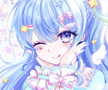 Hoshimachi Suisei, hololive, Hoshimachi Suisei, Anime, Virtual Youtuber HD wallpaper