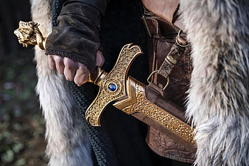 Rise of the Merlin: Pendragon's Golden Sword —, TV Show, Sword HD wallpaper