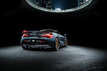 Vorsteiner McLaren 720S Silverstone Aero 2018 Rear, mclaren-720s, mclaren, 2018-cars, cars HD wallpaper