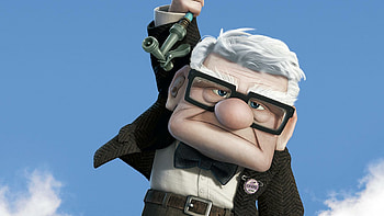 Up cartoon animation, Carl fredricksen HD wallpaper