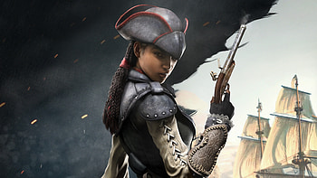 Black Assassins Creed Character , assassins-creed, games HD wallpaper