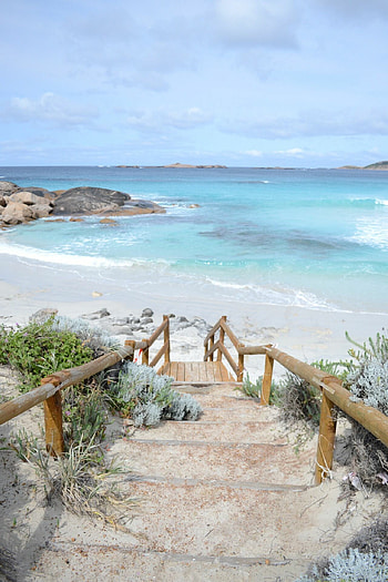 Australia beaches, Pristine coastlines, Sandy shores, Azure waters HD phone wallpaper