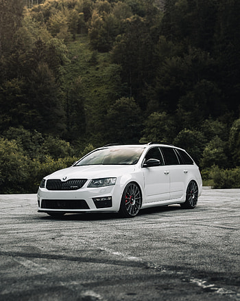 Skoda, Cars, Car, Side View, Skoda Octavia Rs HD phone wallpaper