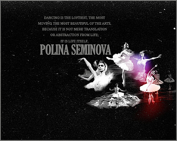 Polina Seminova, dance, art, ballet, beauty HD wallpaper