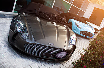Aston Martin, Cars, View From Above, Shine, Light, Supercar, One-77 HD wallpaper