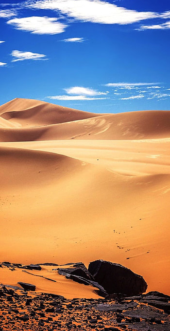Samsung Galaxy bliss, Nature's enchantment, Sahara's allure, Mobile scenic escape HD phone wallpaper