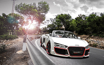 Audi R8 V10 Spyder Regula, audi, cars, audi-r8 HD wallpaper