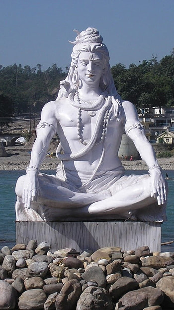Bholenath, Rishikesh, temple HD phone wallpaper
