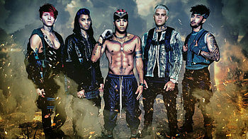 CNCO, Latin music sensation, Vibrant performances, Energetic rhythms HD wallpaper