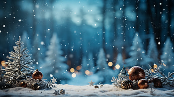 Christmas Snow — New Year Glow, snow, Christmas, New Year HD wallpaper